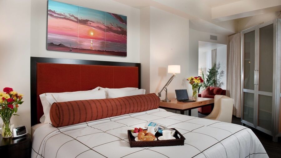 Hotel Courtyard By Marriott Atlanta Downtown Pokoj fotografie